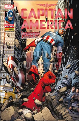 CAPITAN AMERICA #    23 - E I VENDICATORI SEGRETI + AVENGERS CARD: CAPTAIN AMERICA